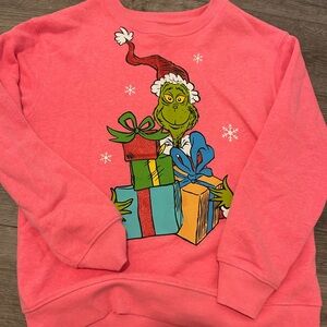 Carter's Pink Holiday Sweatshirt